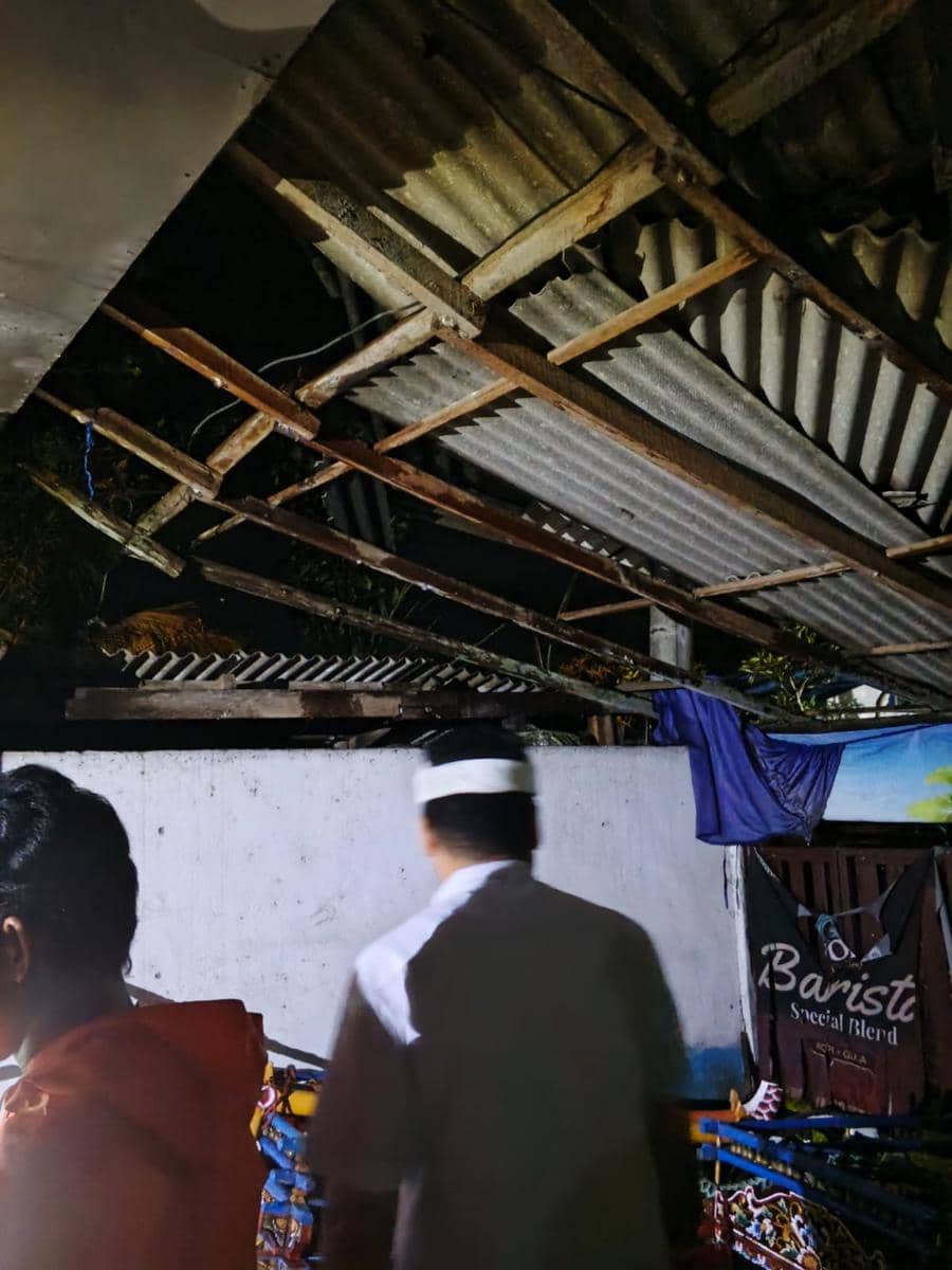 Angin Puting Beliung Terjang Jembrana, 3 Bangunan Rusak
