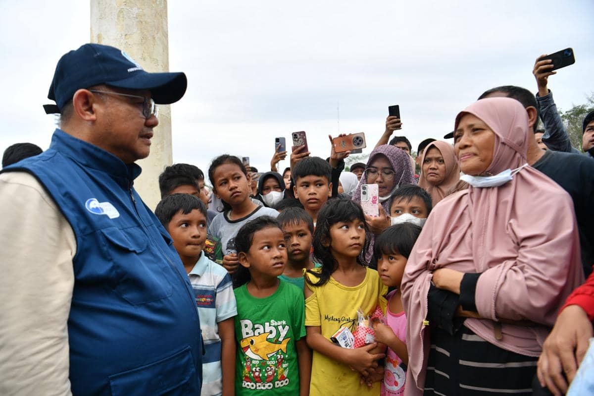 Mendikdasmen Abdul Mu’ti mengunjungi wilayah Kabupaten Aceh Tamiang