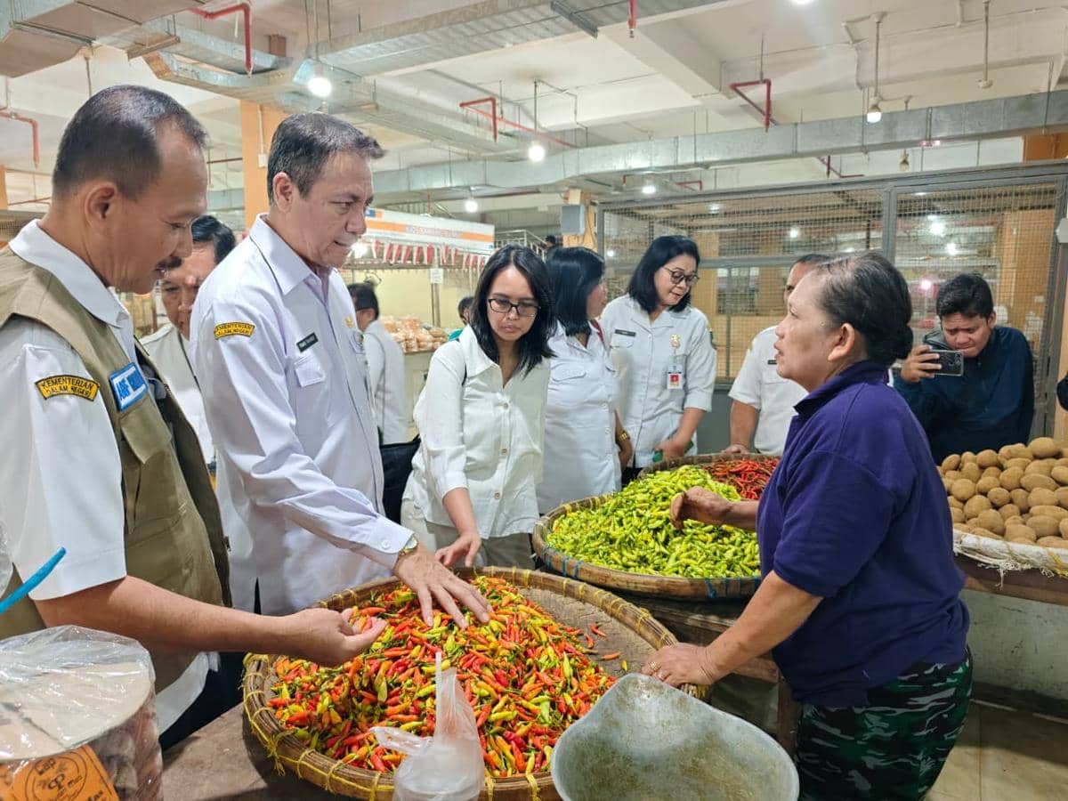 operasi pasar, cabai rawit, cabai merah, tpid jateng