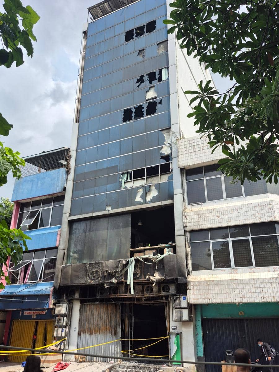 Terra Drone, Kebakaran