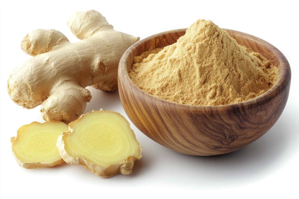 jahe segar dan bubuk