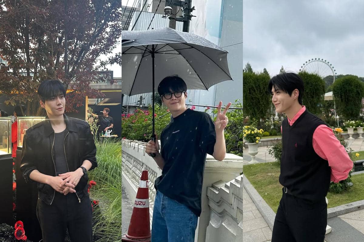 Padu padan outfit hitam ala Kim Seon Ho