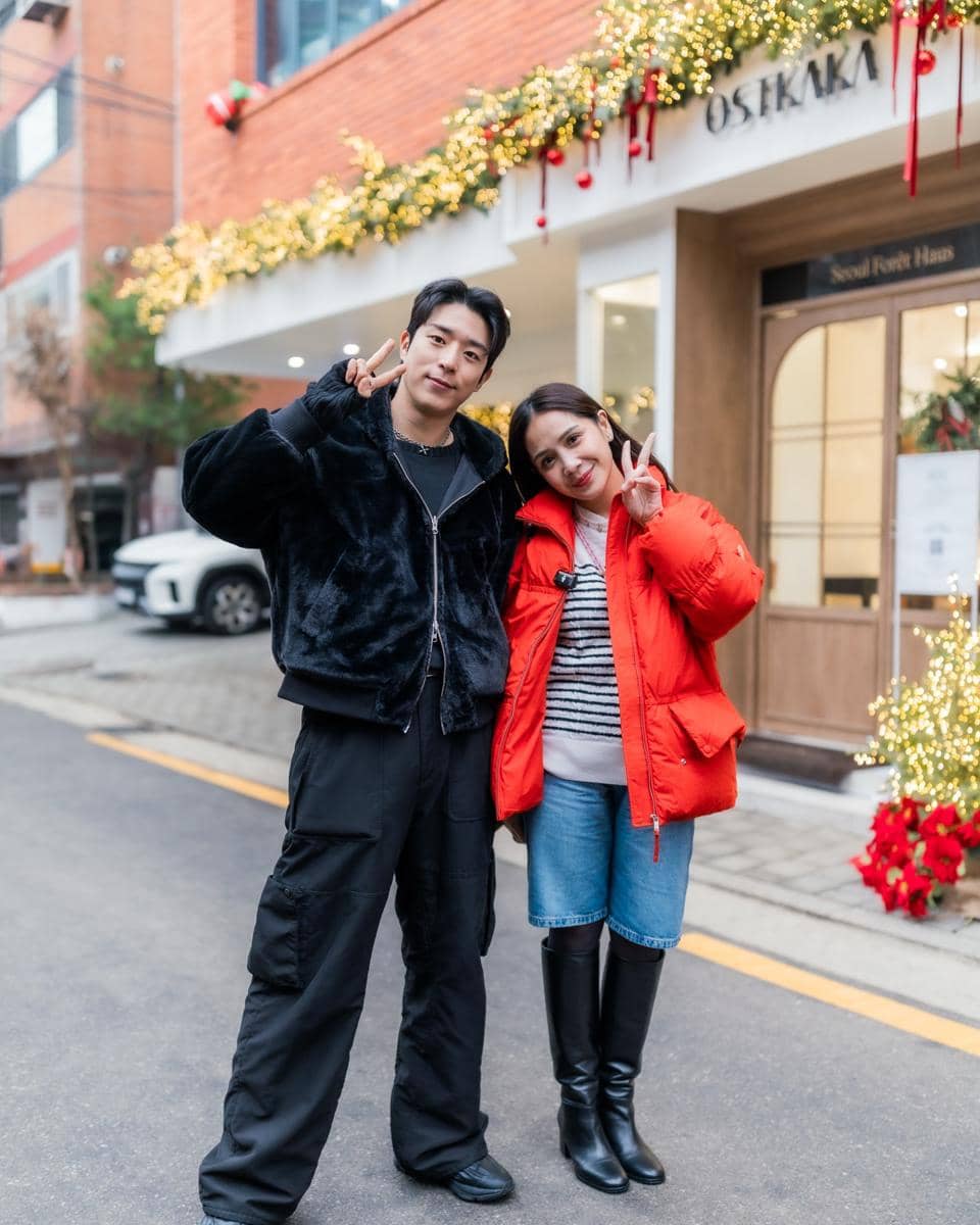 Nagita Slavina ketemu Lee Chan Hyeong dan Lee Won Jung (instagram.com/raffinagita1717)