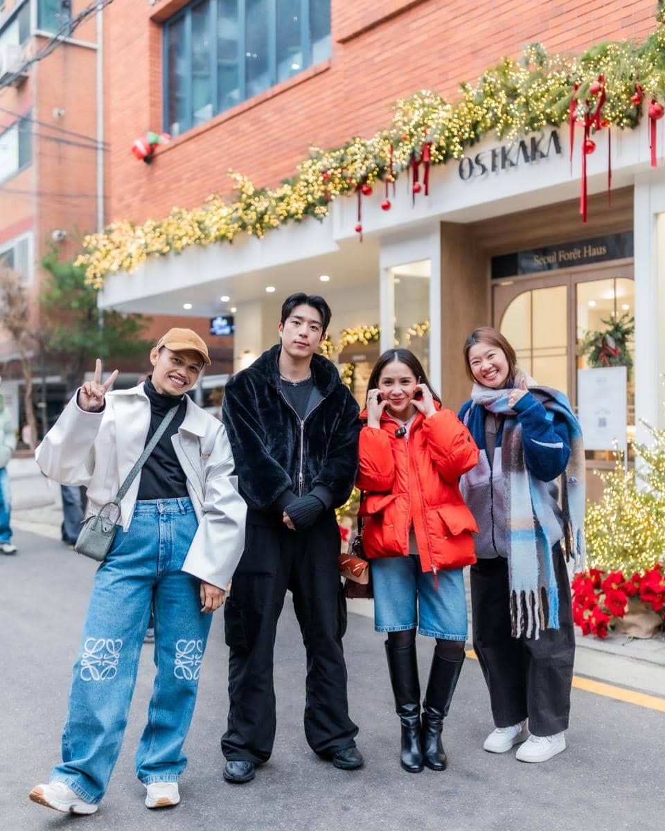 Nagita Slavina ketemu Lee Chan Hyeong dan Lee Won Jung (instagram.com/raffinagita1717)