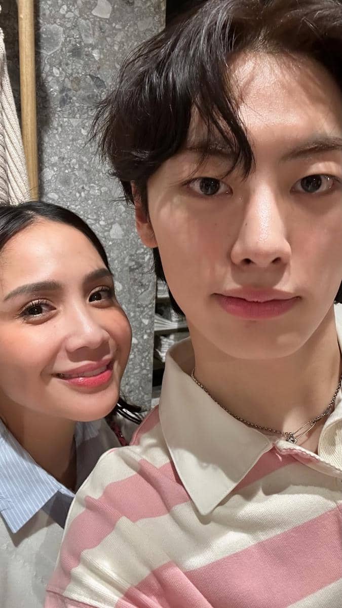 Nagita Slavina ketemu Lee Chan Hyeong dan Lee Won Jung (instagram.com/raffinagita1717)