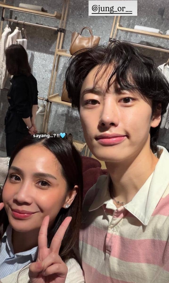 Nagita Slavina ketemu Lee Chan Hyeong dan Lee Won Jung (instagram.com/raffinagita1717)