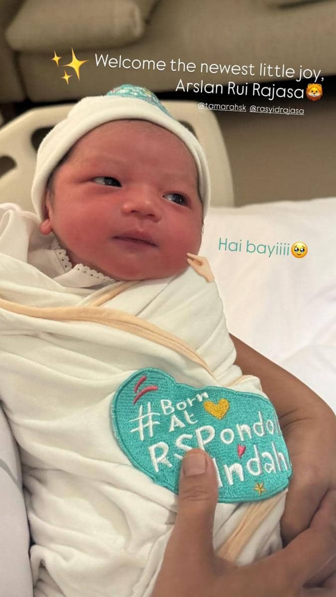 Istri Rasyid Rajasa Melahirkan Anak Pertama (instagram.com/rasyidrajasa)