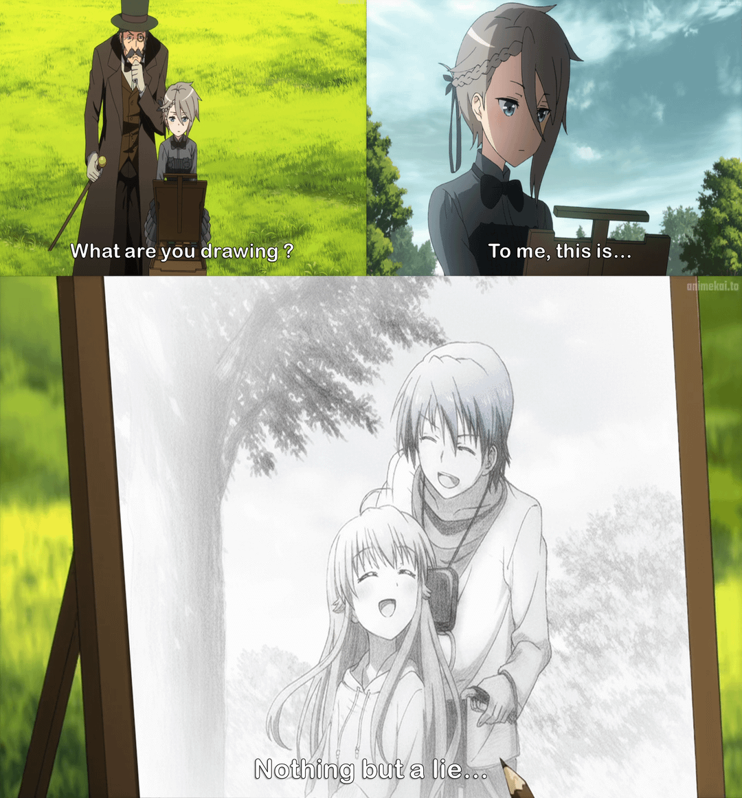 meme anime tentang kebohongan