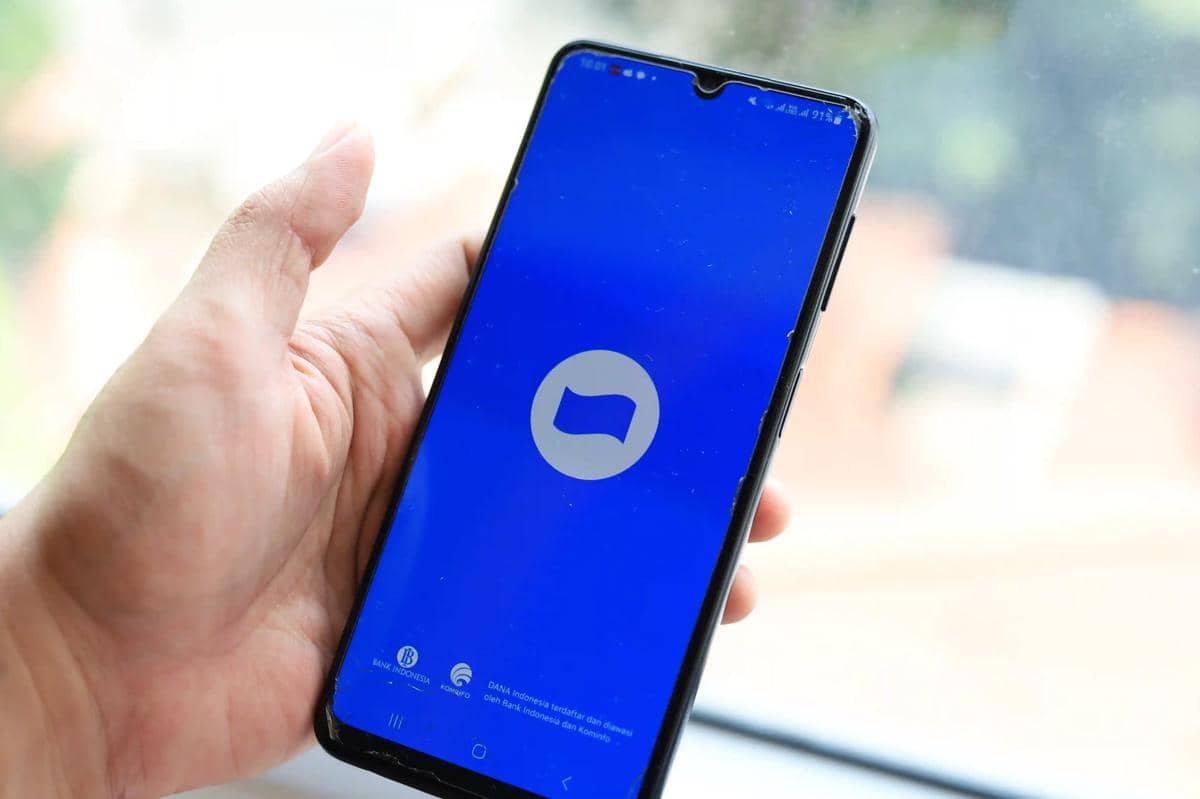 ilustrasi aplikasi DANA