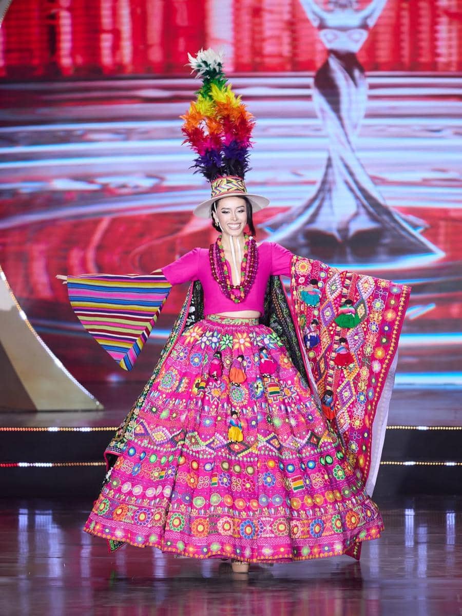 kostum nasional Estefanía Ibarra, Miss Charm Bolivia 2025