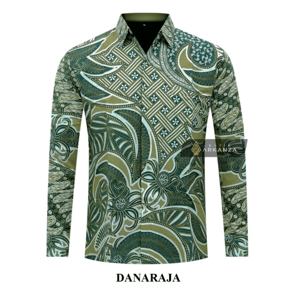 Batik Arkanza Motif Danaraja Hijau