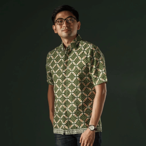Karsa Kemeja Batik Lengan Pendek Mandalas