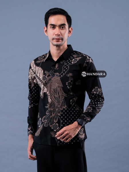 Batik Handara Sadawira Hitam Sogan