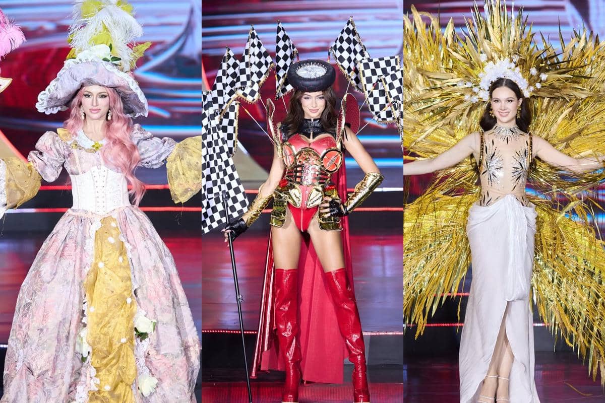 kostum nasional wakil Eropa di Miss Charm 2025