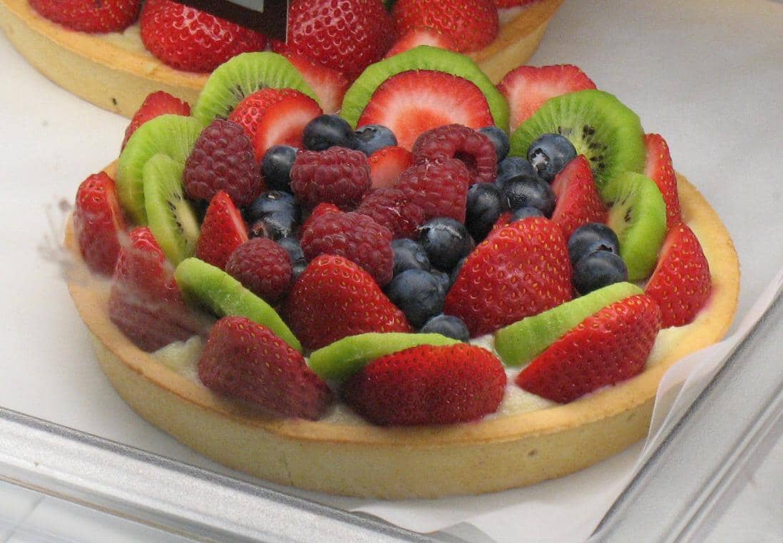 ilustrasi fruit tart