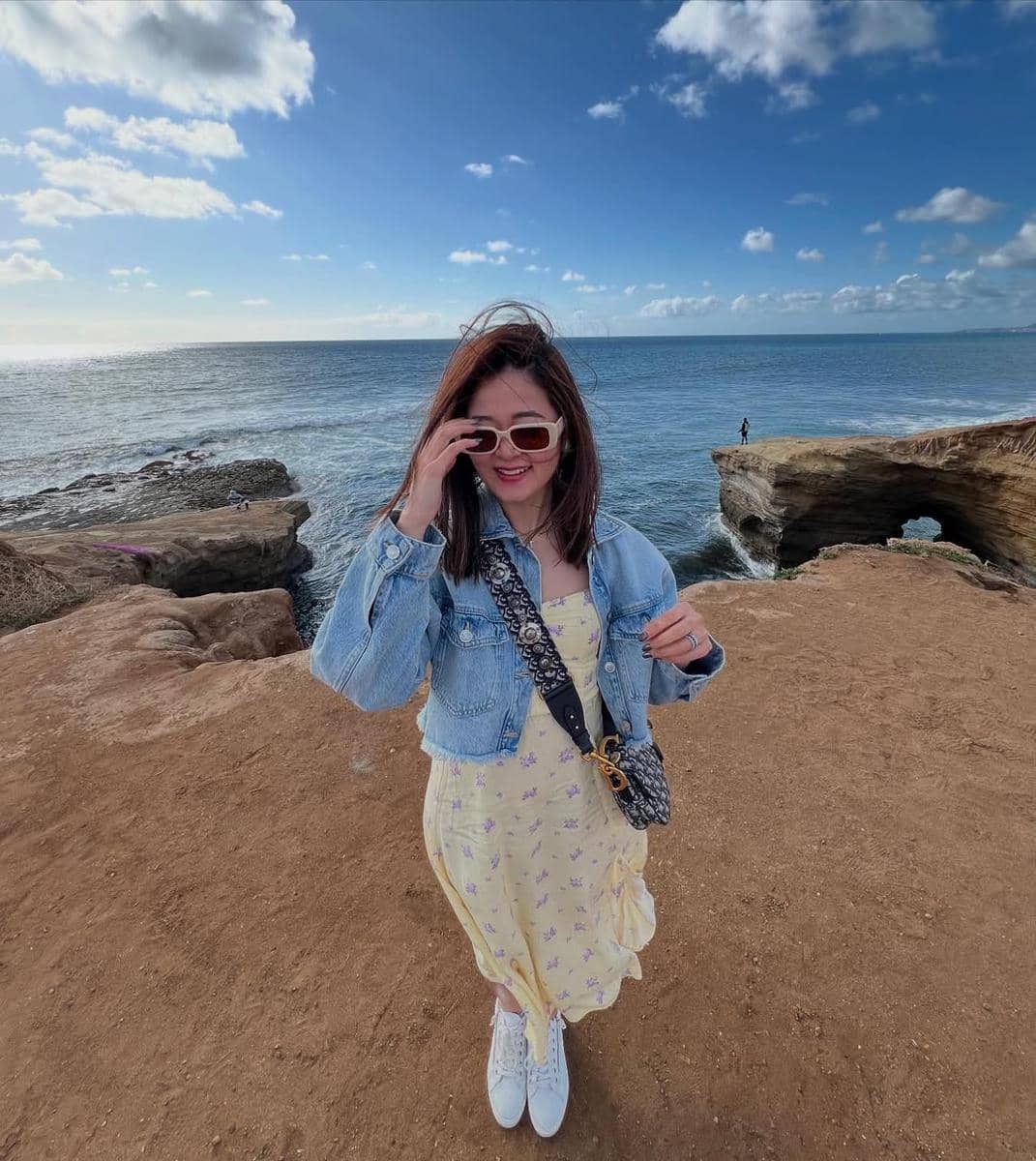 Gaya Travelling ala Gisela Cindy