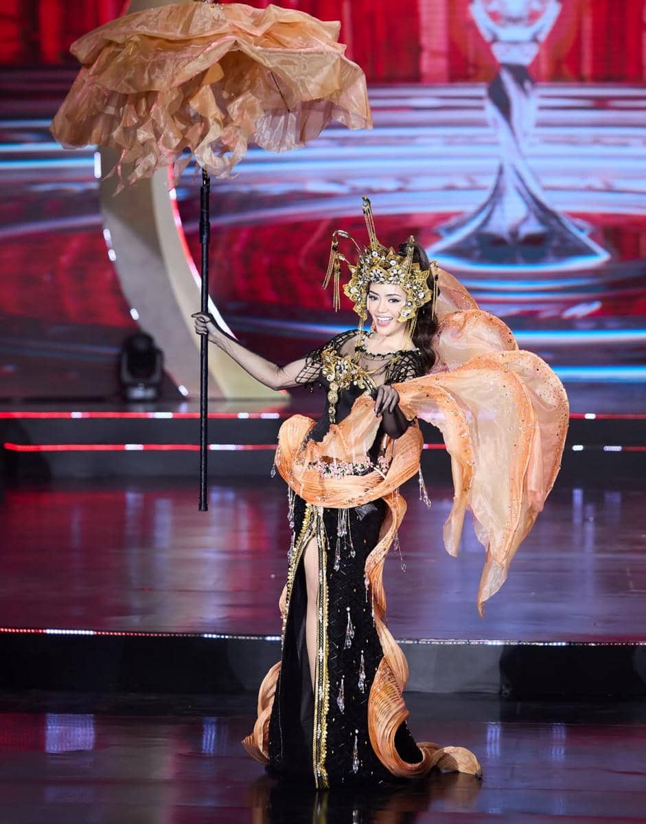 kostum nasional Rinanda Aprillya, Miss Charm Indonesia 2025