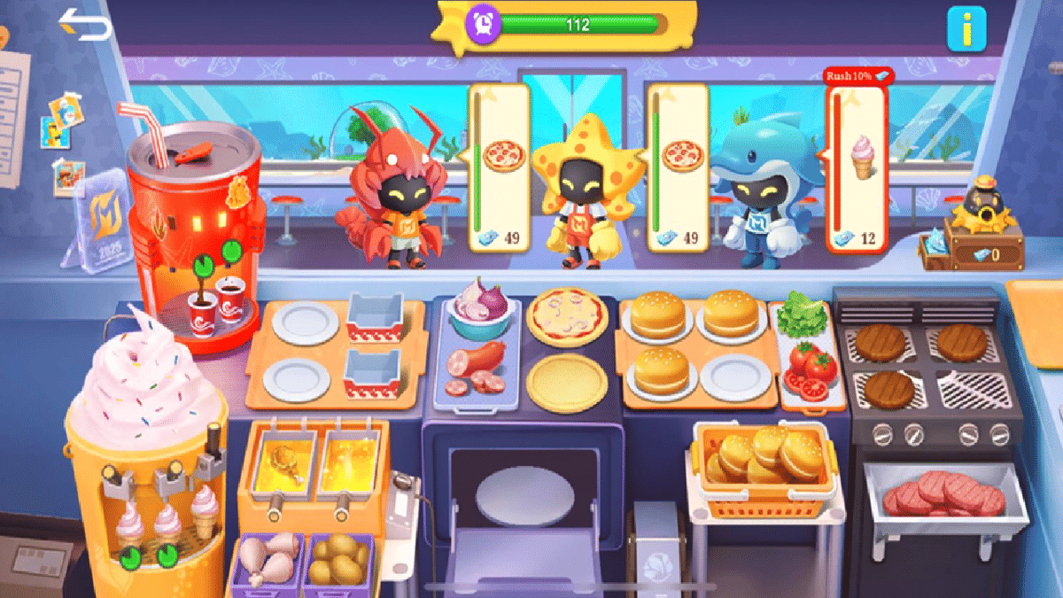 minigame Undersea Restaurant yang adiktif