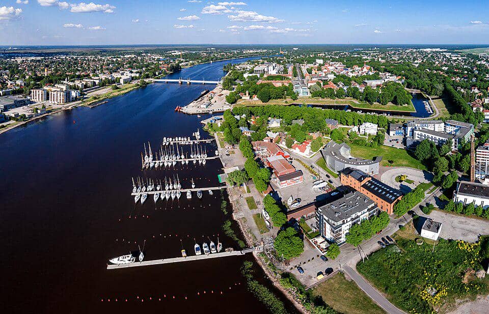 Kota Pärnu di Estonia