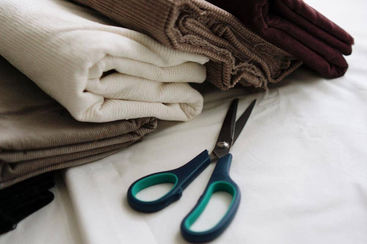 ilustrasi kain tak terpakai