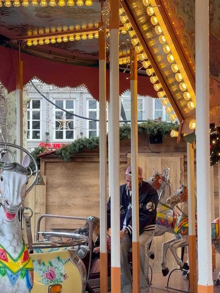 Jennifer Coppen liburan musim dingin di Belanda