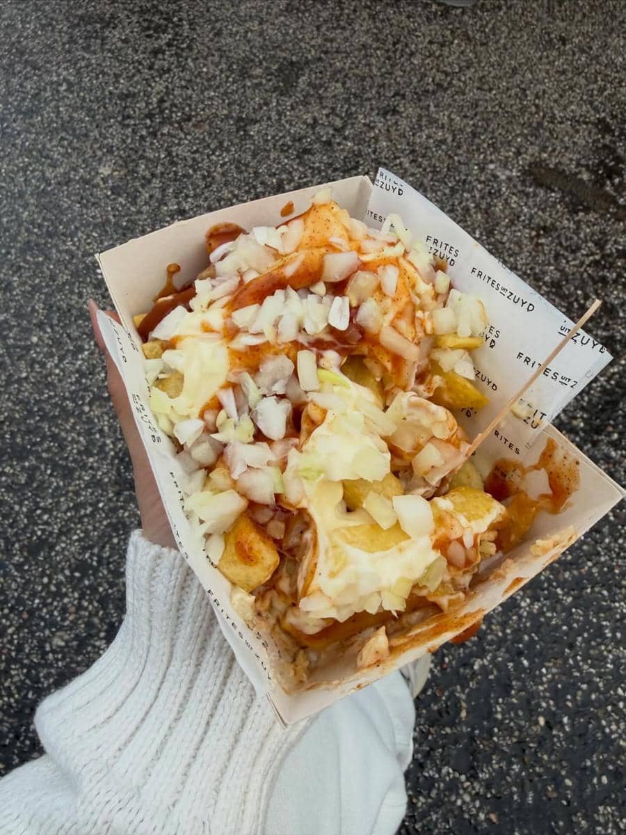 Jennifer Coppen liburan musim dingin di Belanda