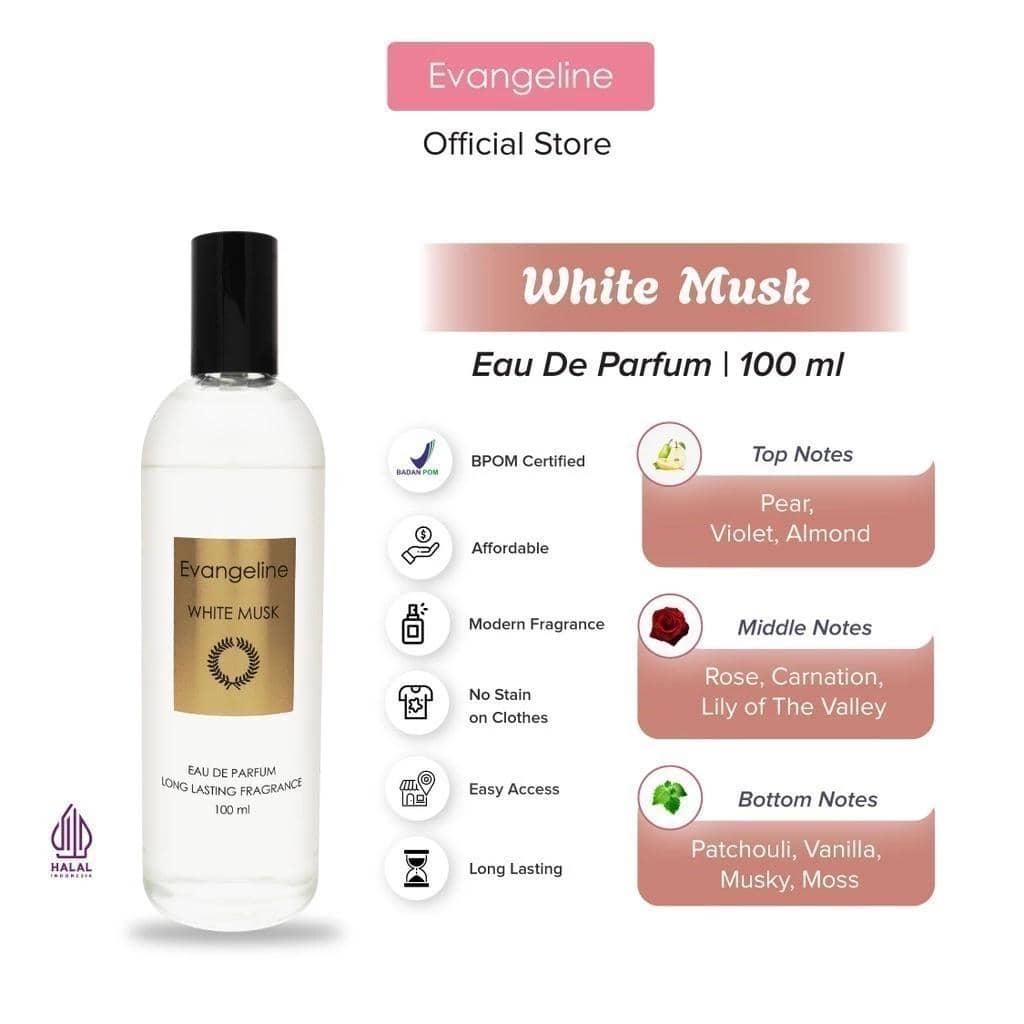 Evangeline Eau de Parfum White Musk