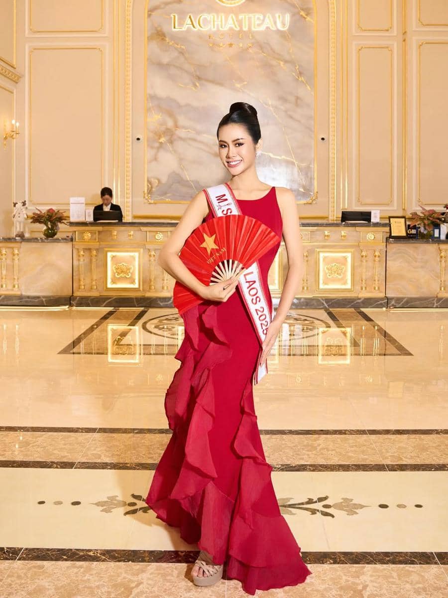 potret Soudavone Inthavong, Miss Charm Laos 2025