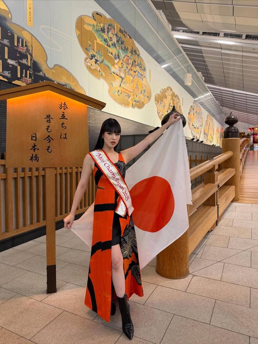 potret Eri Fujita, Miss Charm Jepang 2025