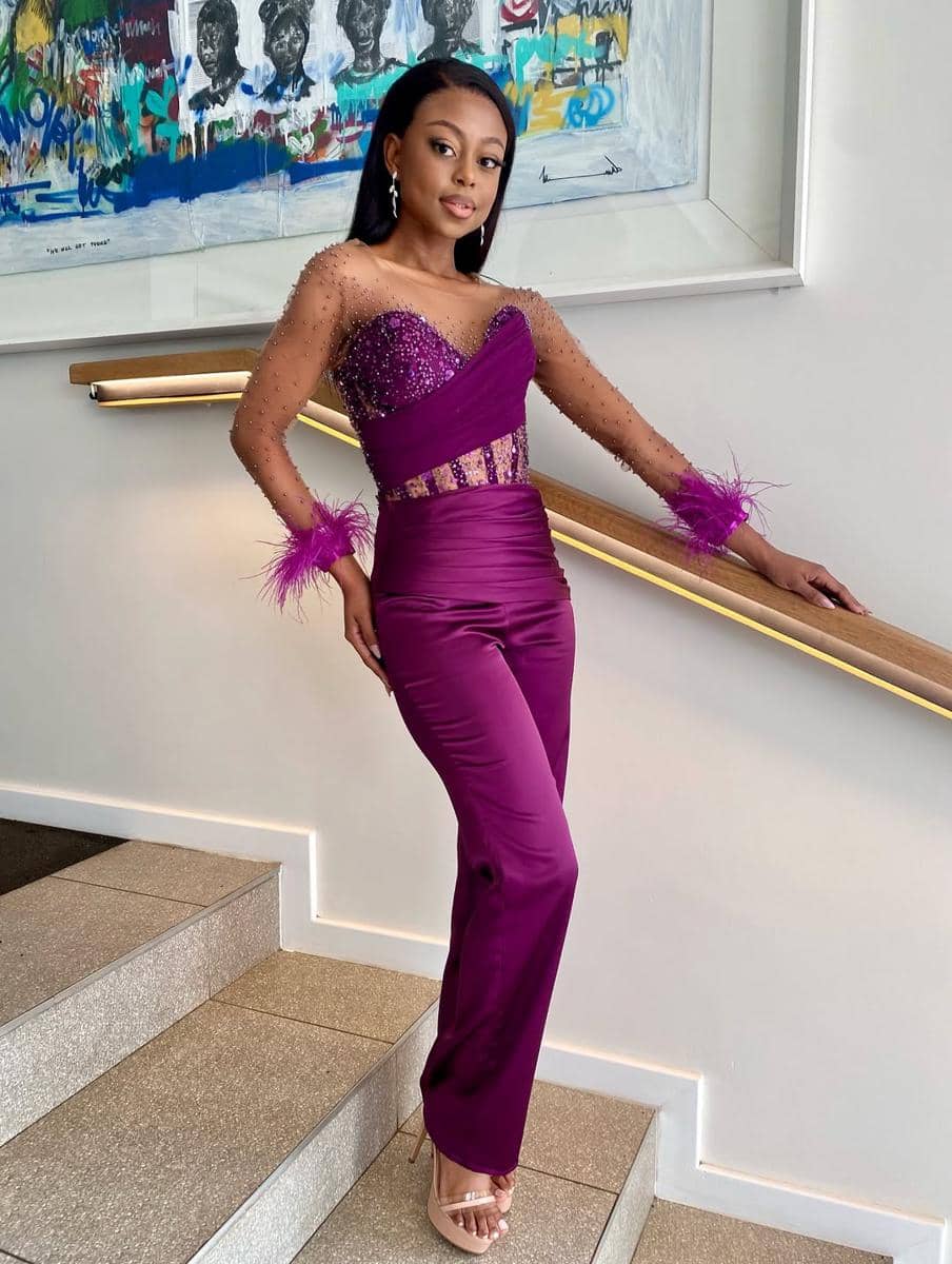 potret Luyanda Nonyane, Miss Charm Afrika Selatan 2025