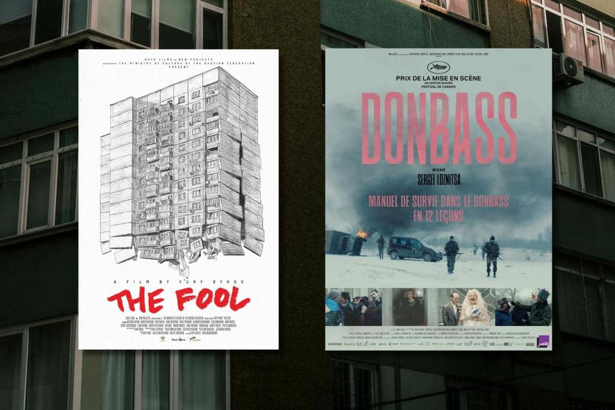 poster film The Fool dan Donbass
