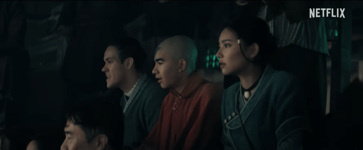 Sokka Aang Katara. (Dok. Netflix/Avatar: The Last Airbender Season 2)