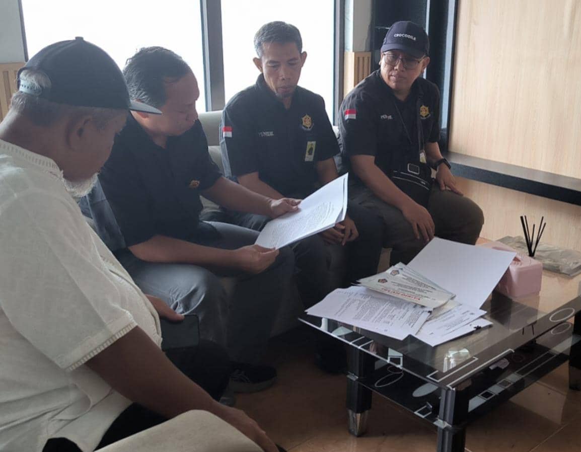 PPNS Kanwil DJP Nusra menyita aset wajib pajak inisial B di Kota Mataram.