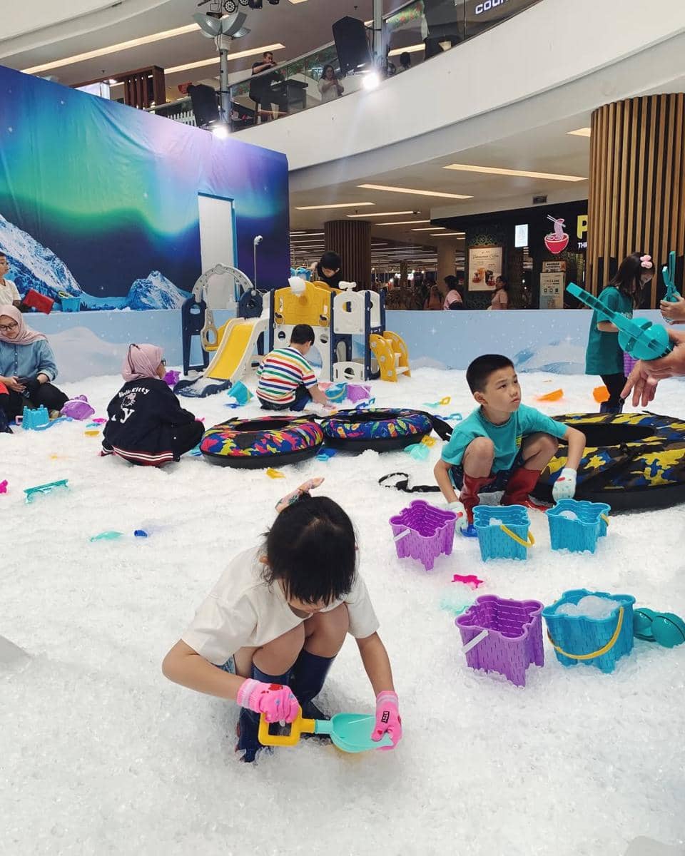 Potret Snow Playground, Ciputra Mall, Jakarta Barat
