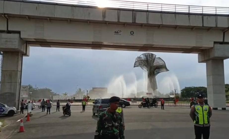 Tugu Parameswara JSC Palembang.