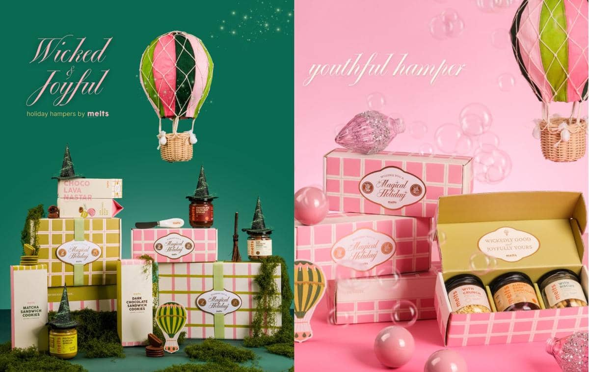 Potret hampers Wicked & Joyful dari Melts