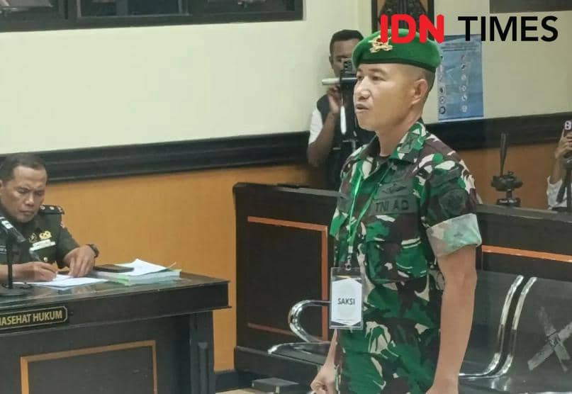 Komandan Batalion Letkol Inf Justik Hadinata.