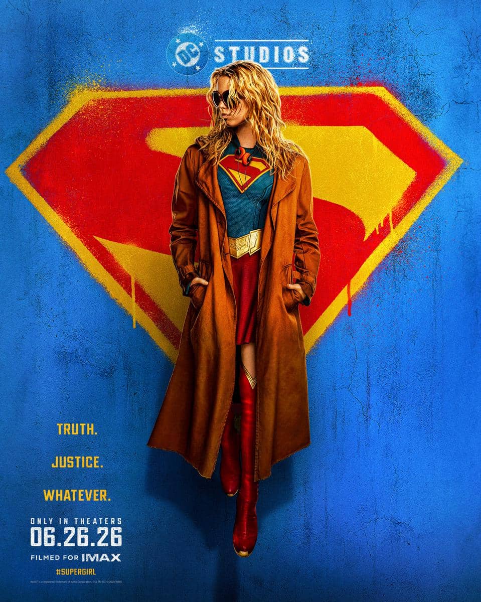 Poster Supergirl. (Dok. Warner Bros./Supergirl)
