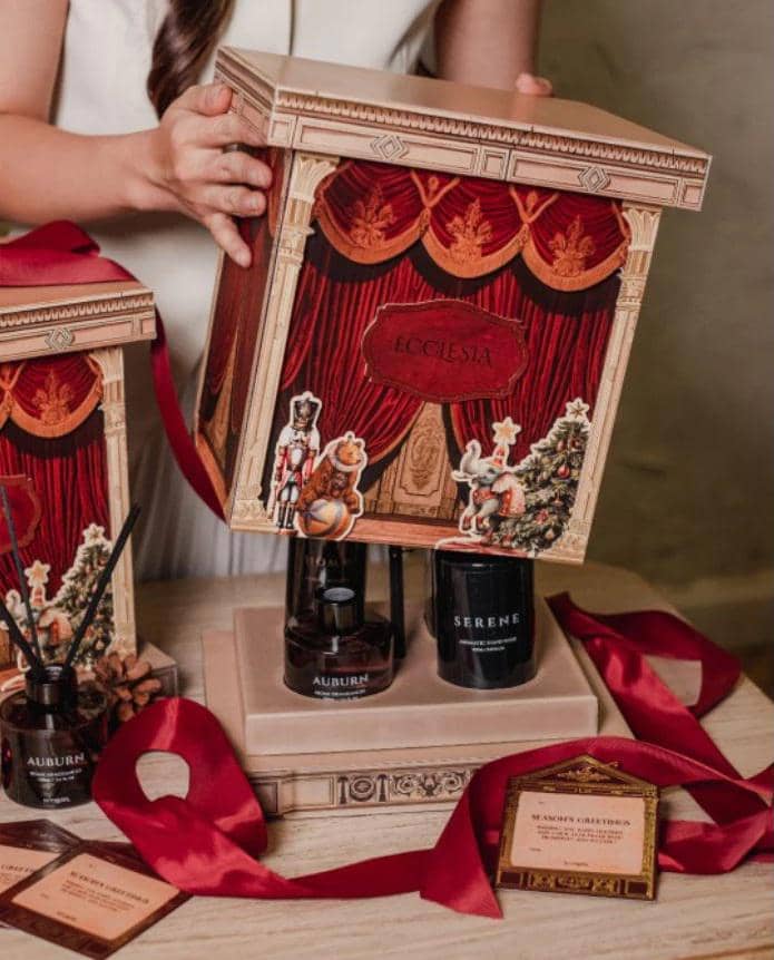 Ilustrasi hampers Natal (Shopee/ecclesiagifts)