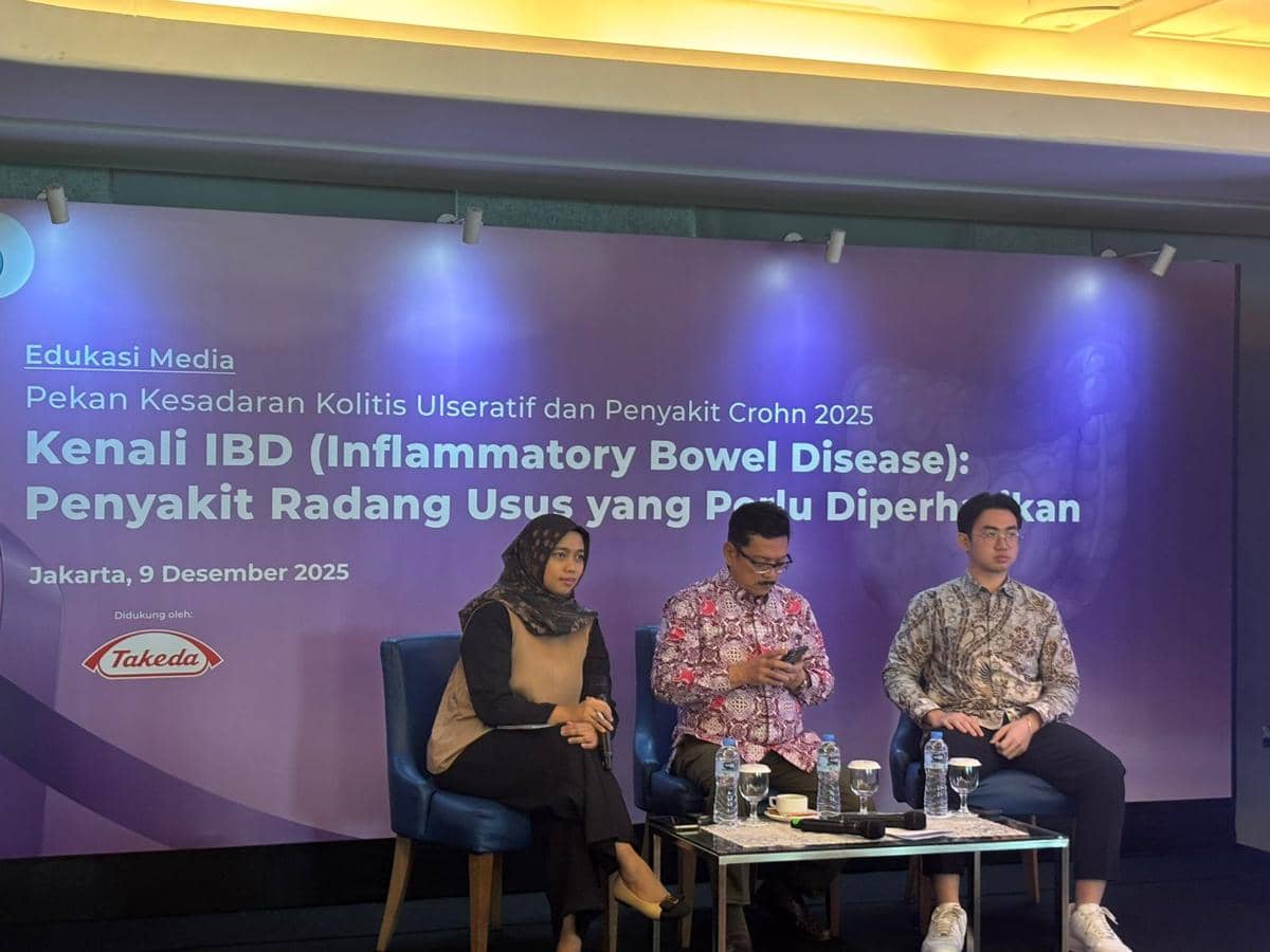 Edukasi Media "“Kenali IBD (Inflammatory Bowel Disease): Penyakit Radang Usus yang Perlu Diperhatikan" di Jakarta (9/12/2025) (IDN Times/Rifki Wuda)