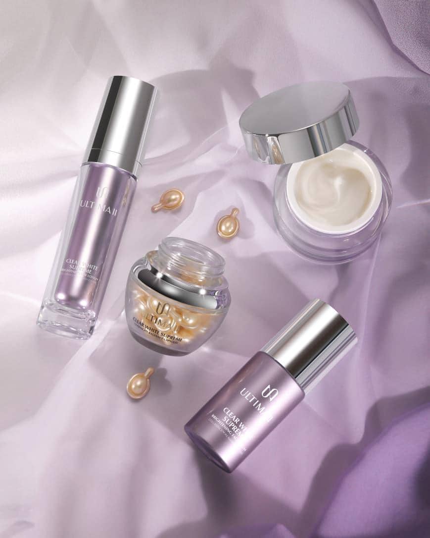Rangkaian produk Clear White Supreme Series. (dok. ULTIMA II)