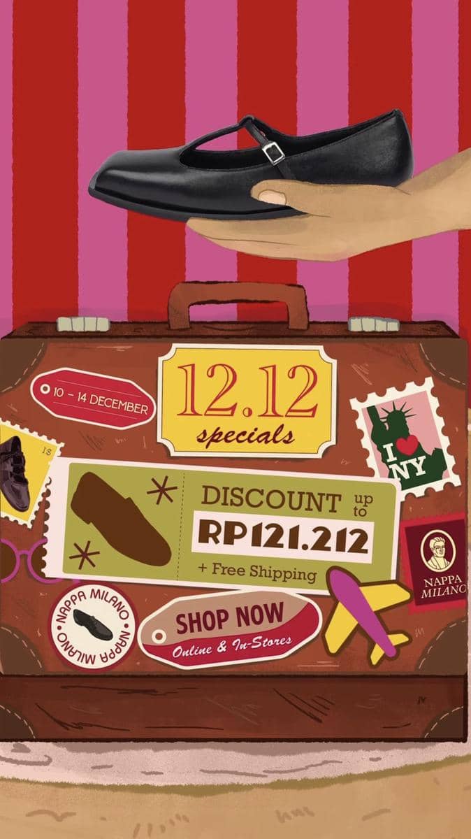  Diskon fashion 12.12