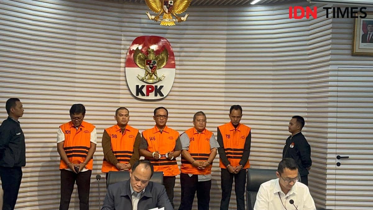 KPK tetapkan Bupati Lampung Tengah Ardito Wijaya sebagai tersangka korupsi