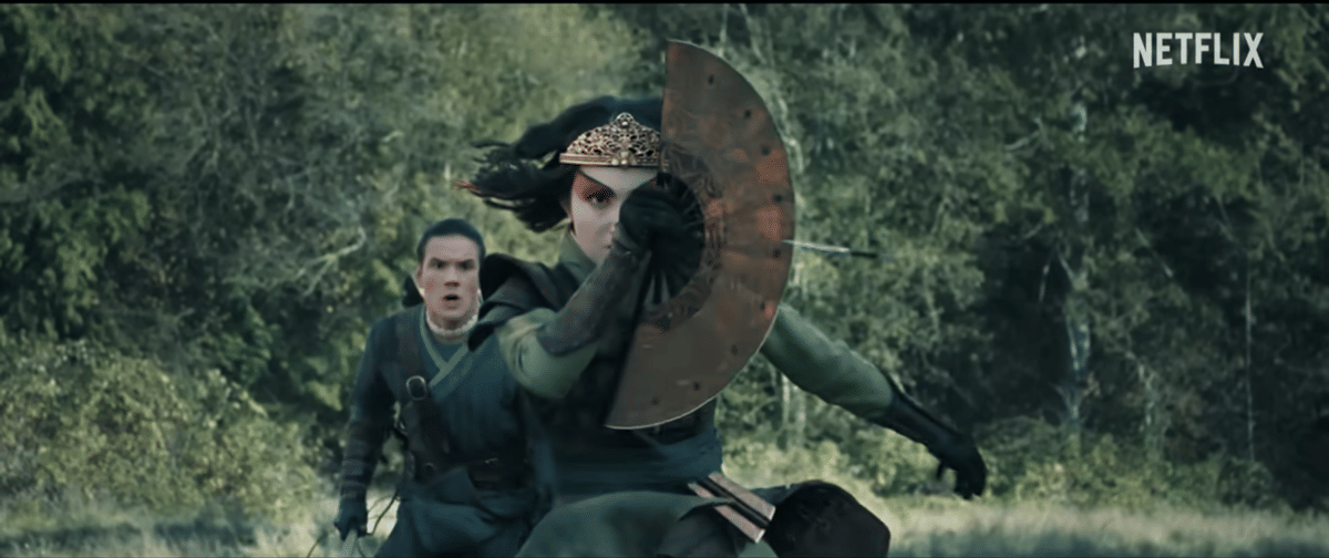 Sokka dan Suki. (Dok. Netflix/Avatar: The Last Airbender Season 2)