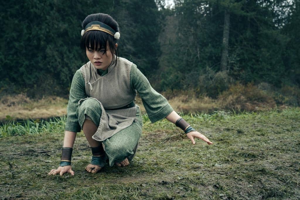 Toph. (Dok. Netflix/Avatar: The Last Airbender Season 2)