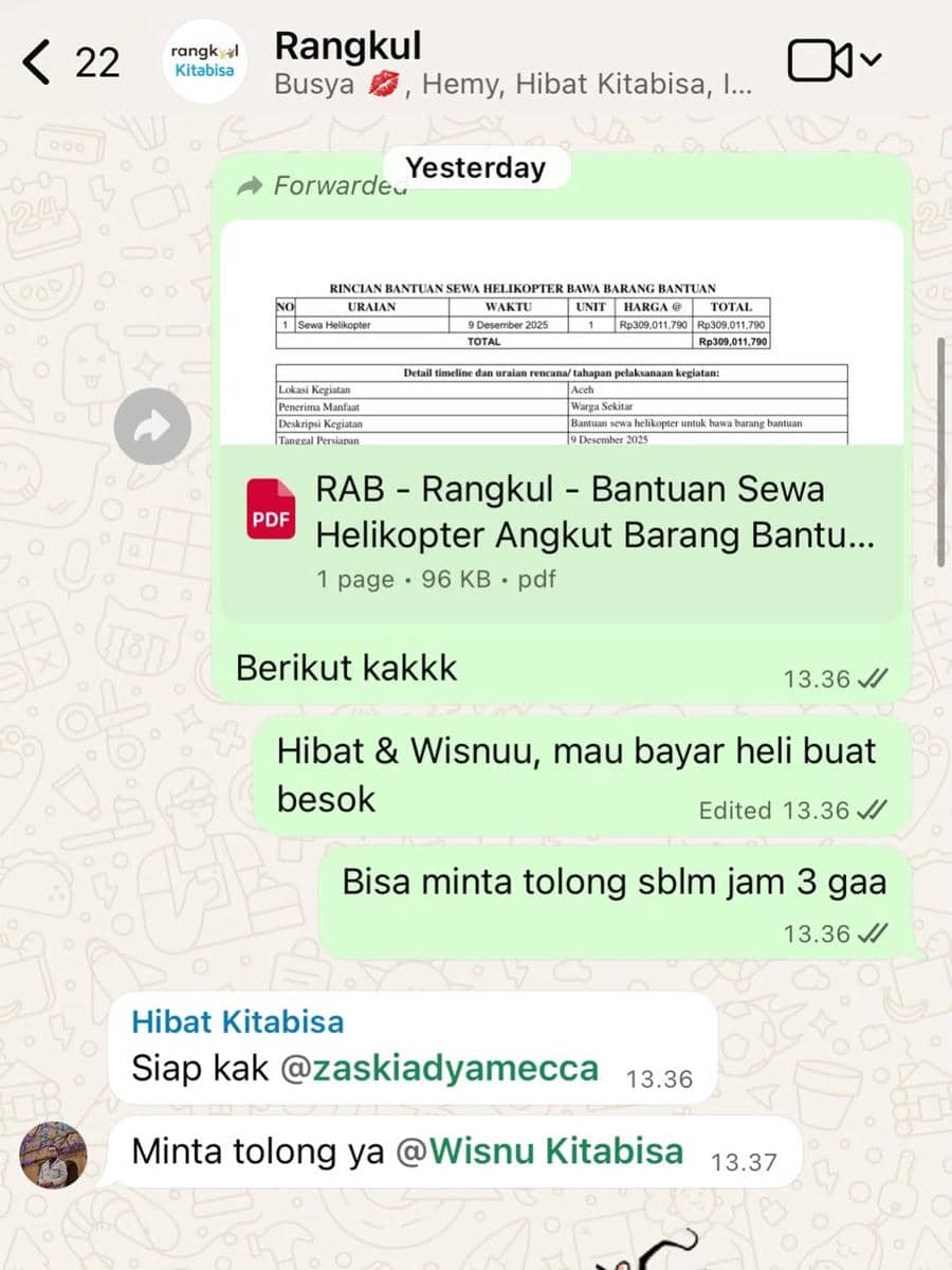 Zaskia Adya Mecca soal audit donasi