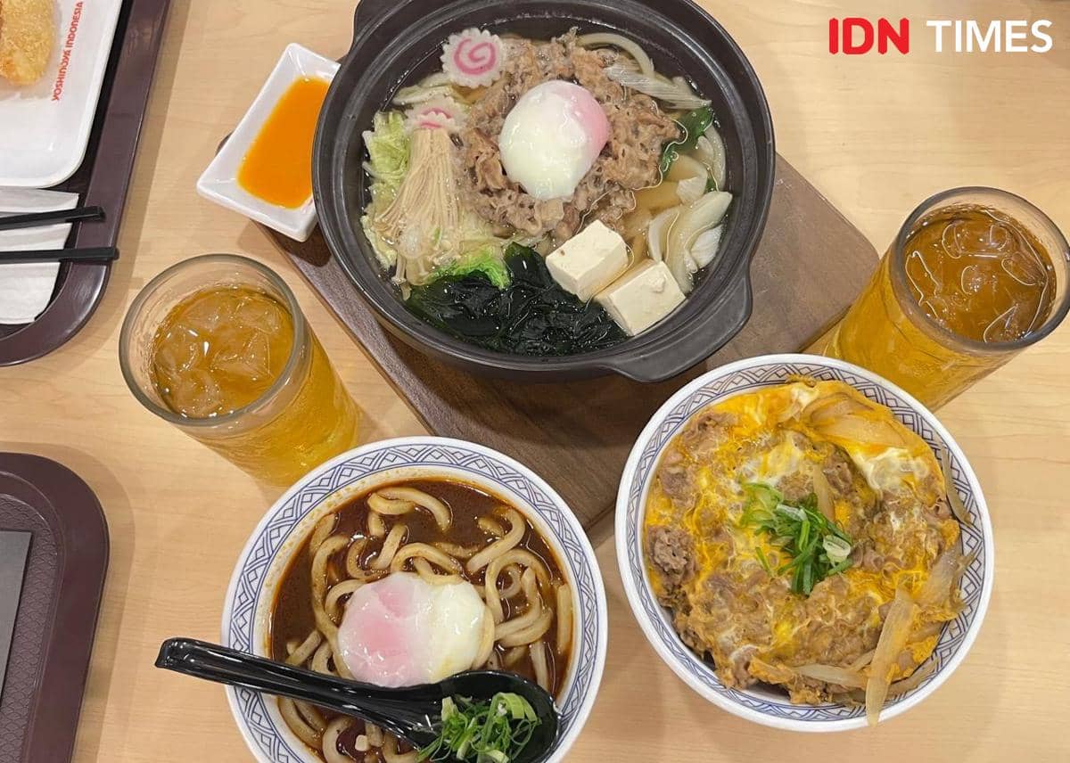 Potret menu baru Yoshinoya, Grand Indonesia, Jakarta Pusat