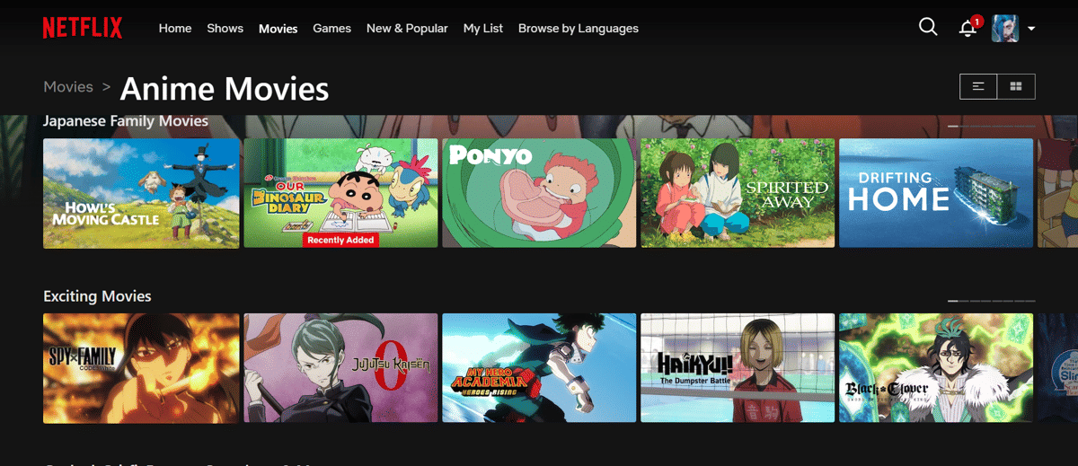 Anime di Netflix