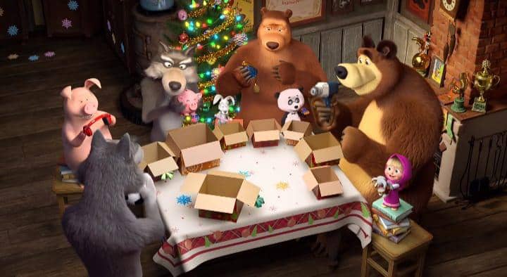 cuplikan Masha and The Bear