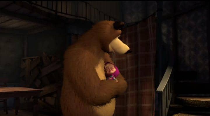 cuplikan Masha and The Bear